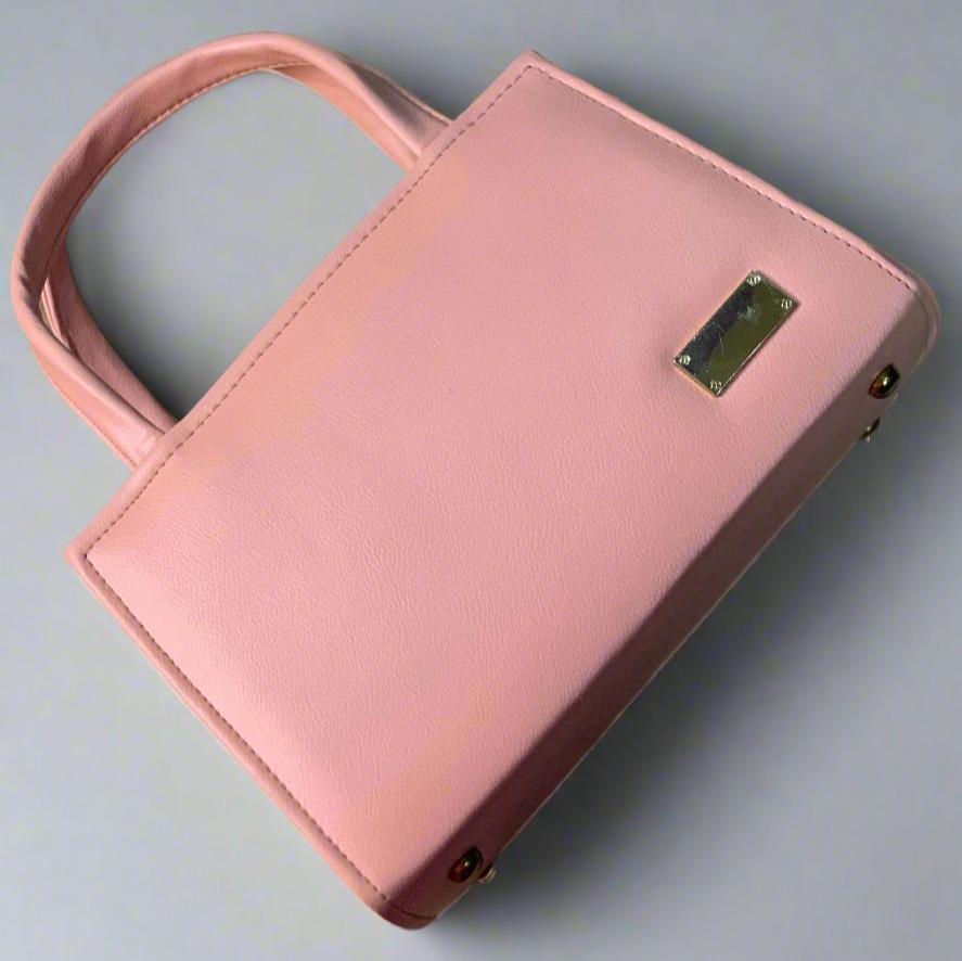 AIMEE HANDBAG-NUDE PINK