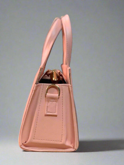 AIMEE HANDBAG-NUDE PINK