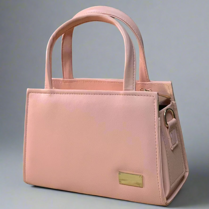 AIMEE HANDBAG-NUDE PINK