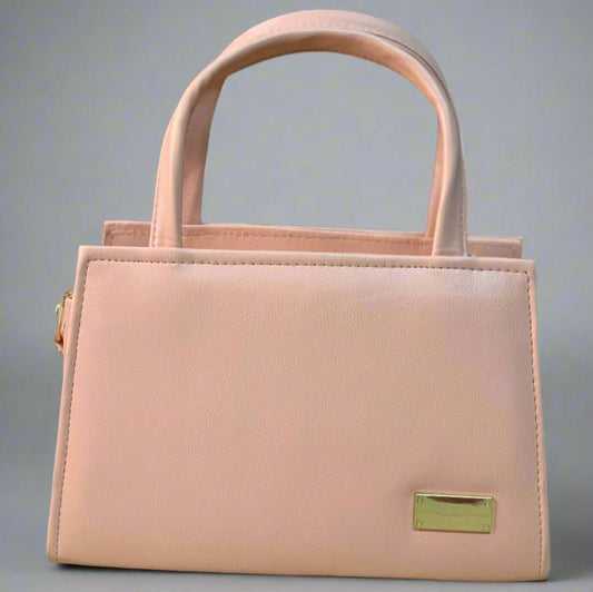 AIMEE HANDBAG-NUDE PINK