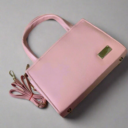 AIMEE HANDBAG-NUDE PINK