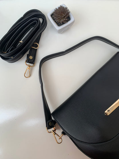 COCO CROSSBODY BAG-BLACK