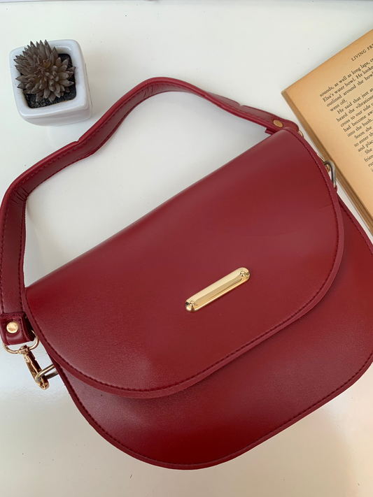 COCO CROSSBODY BAG-MAROON